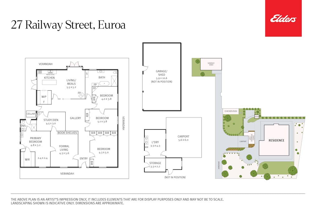 27 Railway Street, Euroa, VIC, 3666 - Floorplan 1