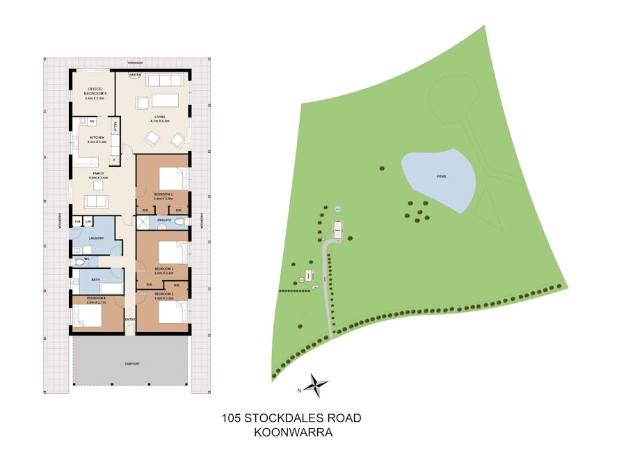 105 Stockdales Road, Koonwarra, VIC, 3954 - Floorplan 2