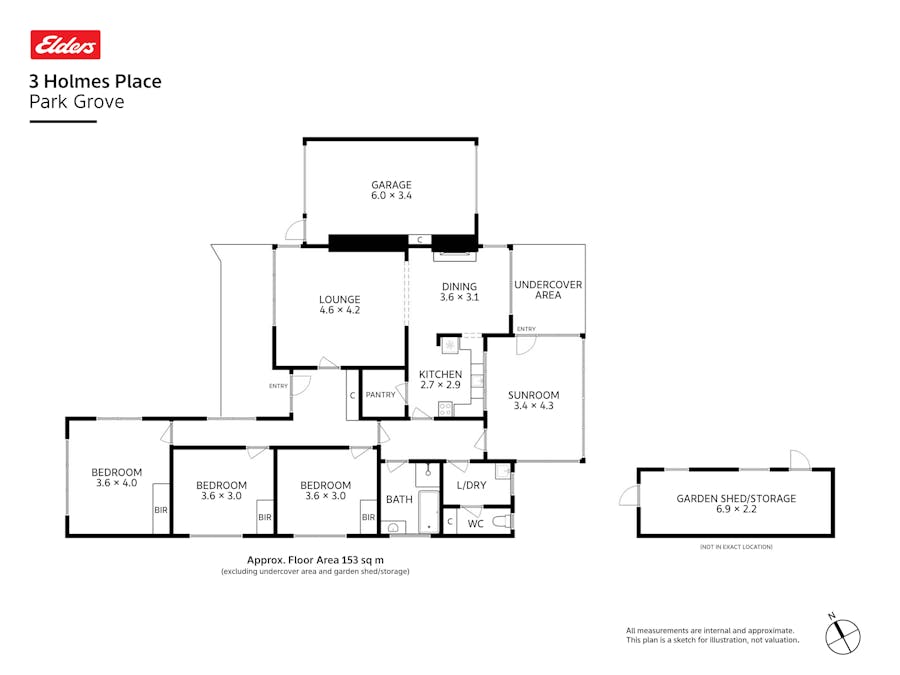 3 Holmes Place, Park Grove, TAS, 7320 - Floorplan 1