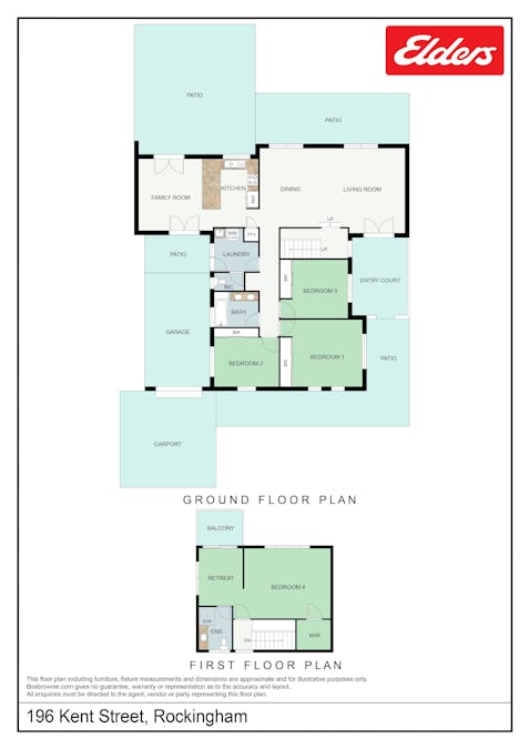 196 Kent Street, Rockingham, WA, 6168 - Floorplan 1