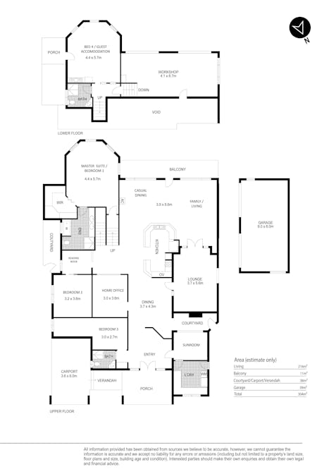 6 Cherington Road, Mccracken, SA, 5211 - Floorplan 1