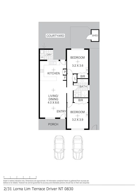 2/31 Lorna Lim Terrace, Driver, NT, 0830 - Floorplan 1
