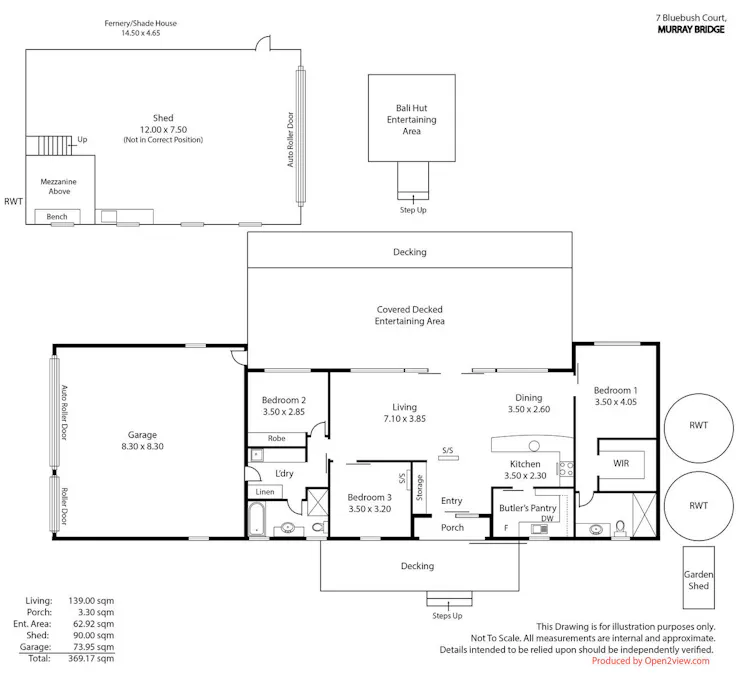 7 Bluebush Court, Murray Bridge, SA, 5253 - Floorplan 1