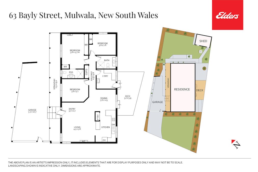 63 Bayly Street, Mulwala, NSW, 2647 - Floorplan 1