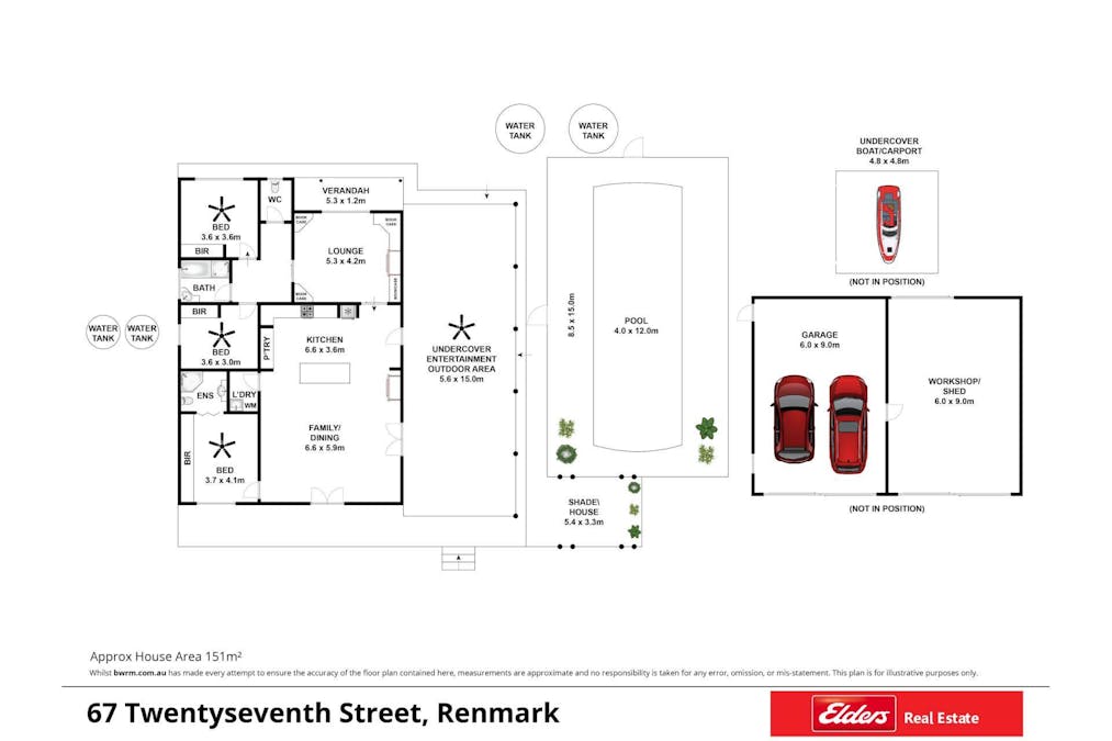 67 Twentyseventh Street, Renmark, SA, 5341 - Floorplan 1