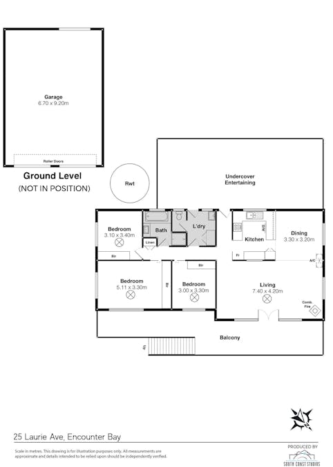 25 Laurie Avenue, Encounter Bay, SA, 5211 - Floorplan 1