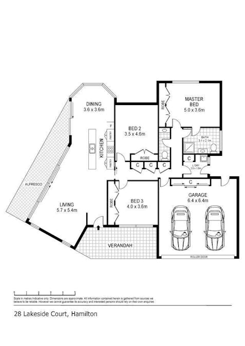 28 Lakeside Court, Hamilton, VIC, 3300 - Floorplan 1