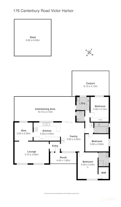 176 Canterbury Road, Victor Harbor, SA, 5211 - Floorplan 1