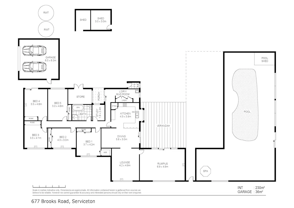 Lot 1 677 Brooks Road, Serviceton, VIC, 3420 - Floorplan 2