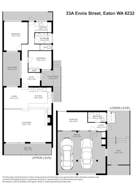 33A Ennis Street, Eaton, WA, 6232 - Floorplan 1