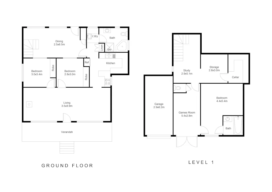 17 James Street, Bonnie Doon, VIC, 3720 - Floorplan 1