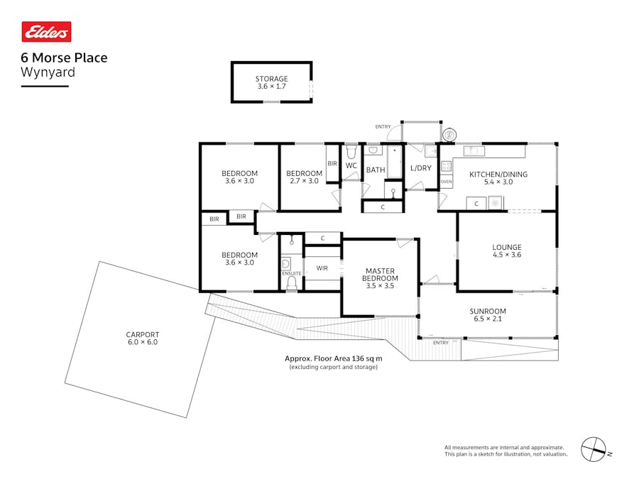 6 Morse Place, Wynyard, TAS, 7325 - Floorplan 1