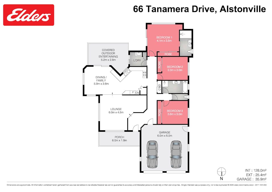 66 Tanamera Drive, Alstonville, NSW, 2477 - Floorplan 1