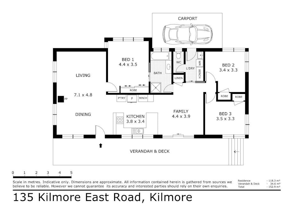 135 Kilmore East Road, Kilmore, VIC, 3764 - Floorplan 1