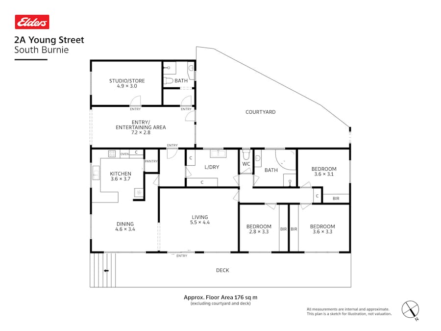 2A Young Street, South Burnie, TAS, 7320 - Floorplan 1