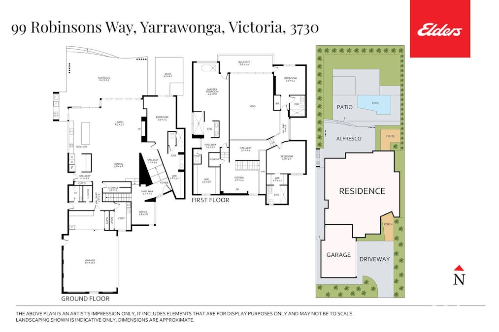 99 Robinson Way, Yarrawonga, VIC, 3730 - Floorplan 1