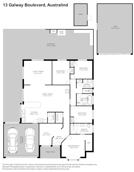 13 Galway Boulevard, Australind, WA, 6233 - Floorplan 1
