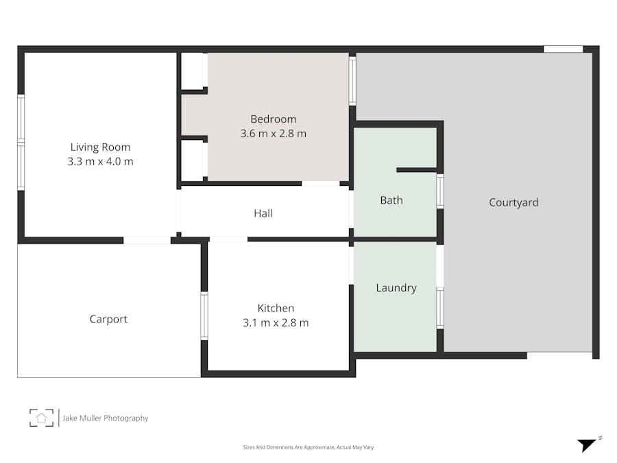 6/55 Jubilee Highway, Mount Gambier, SA, 5290 - Floorplan 1