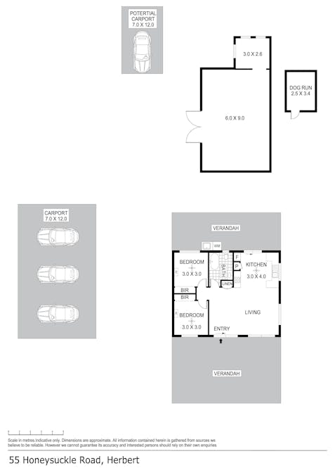 55 Honeysuckle Road, Herbert, NT, 0836 - Floorplan 1