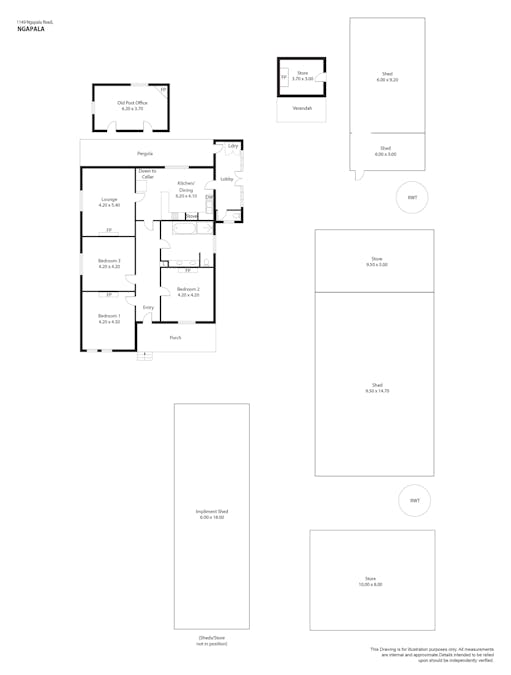 1149 Ngapala Road, Ngapala, SA, 5374 - Floorplan 1