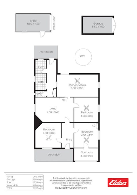 10 Edwin Street, Spalding, SA, 5454 - Floorplan 1