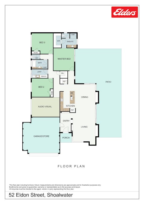 52 Eldon Street, Shoalwater, WA, 6169 - Floorplan 1