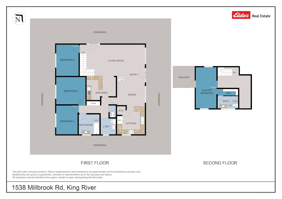1538 Millbrook Road, King River, WA, 6330 - Floorplan 1