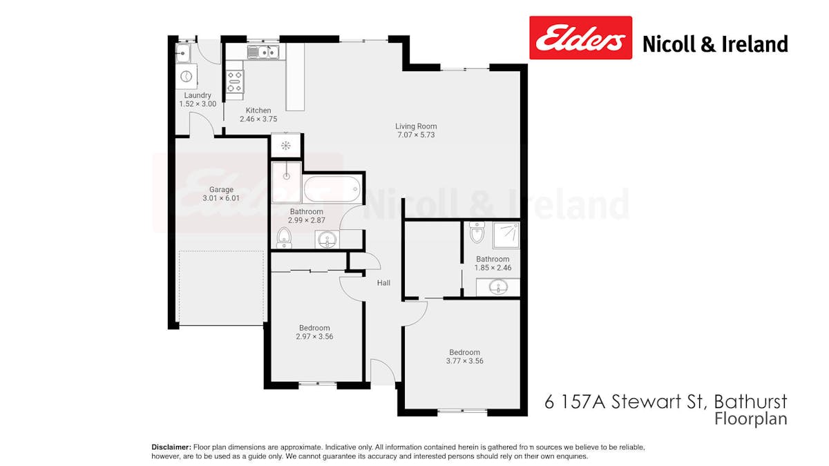 6/159A Stewart Street, Bathurst, NSW, 2795 - Floorplan 1