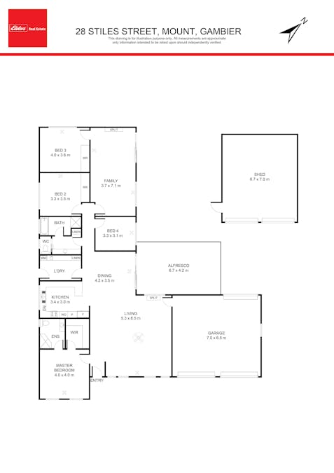 28 Stiles Street, Mount Gambier, SA, 5290 - Floorplan 1