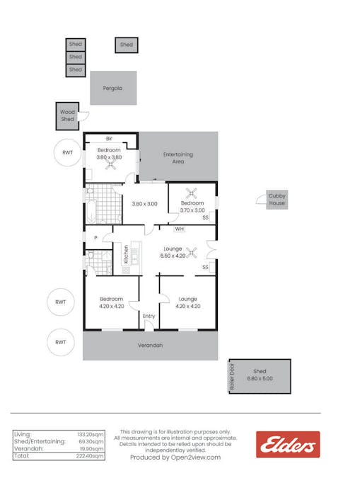 11 Harriett Street, Clare, SA, 5453 - Floorplan 1