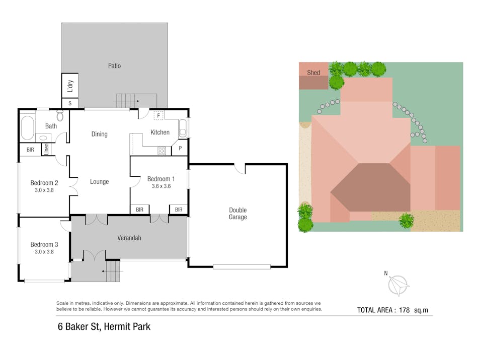 6 Baker Street, Hermit Park, QLD, 4812 - Floorplan 1