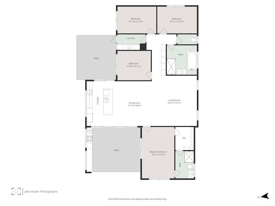 19 Harold Street, Robe, SA, 5276 - Floorplan 1