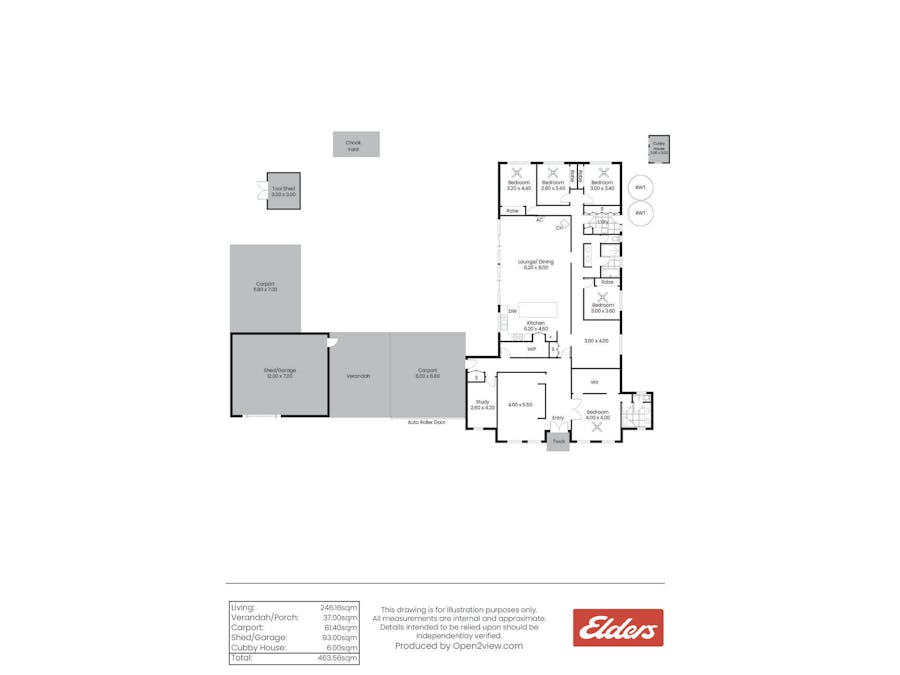 2402 Balaklava Road, Balaklava, SA, 5461 - Floorplan 1