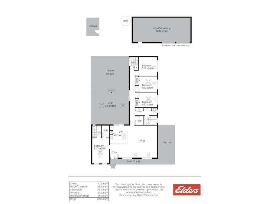 9 Whitwarta Road, Balaklava, SA, 5461 - Floorplan 1