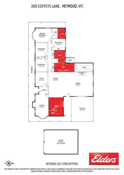 300 Coffeys Lane, Heathmere, VIC, 3305 - Floorplan 1