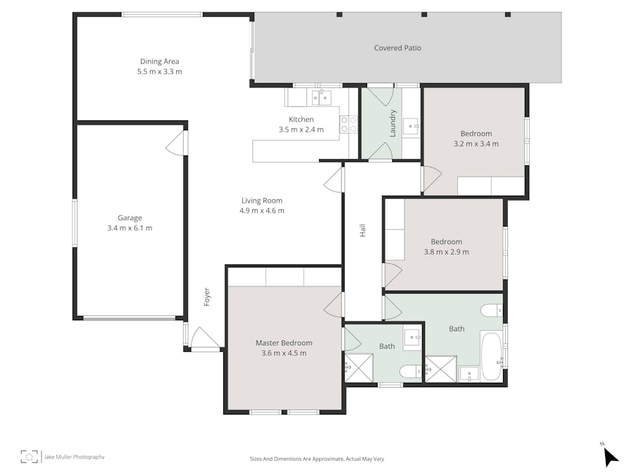 3/32 Crouch Street North, Mount Gambier, SA, 5290 - Floorplan 1