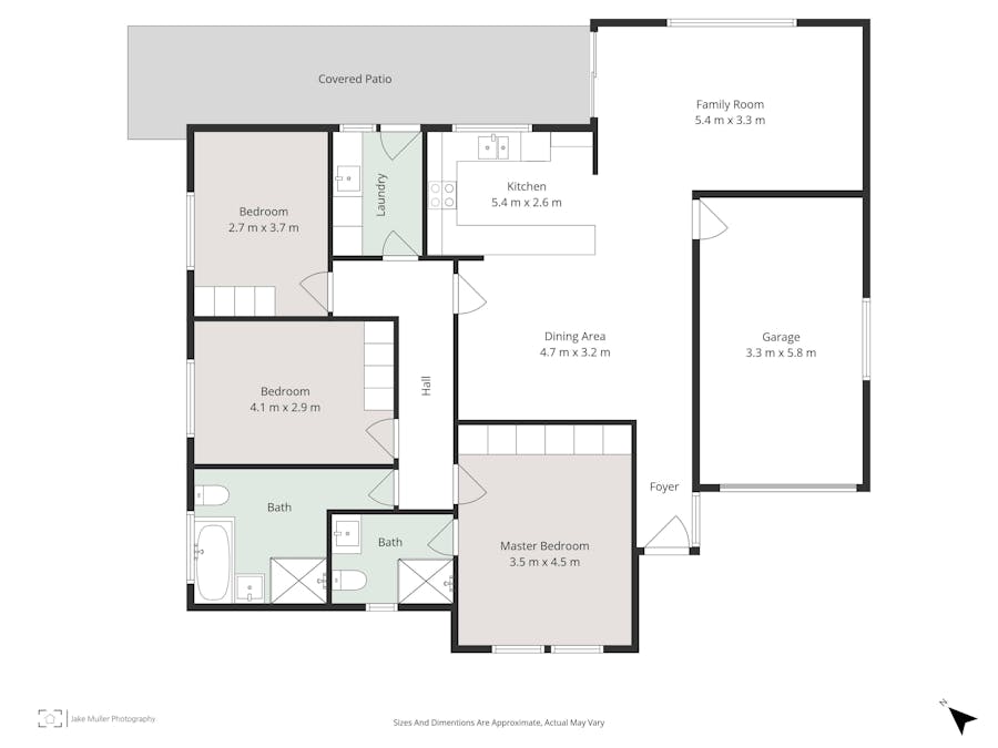 2/32 Crouch Street North, Mount Gambier, SA, 5290 - Floorplan 1