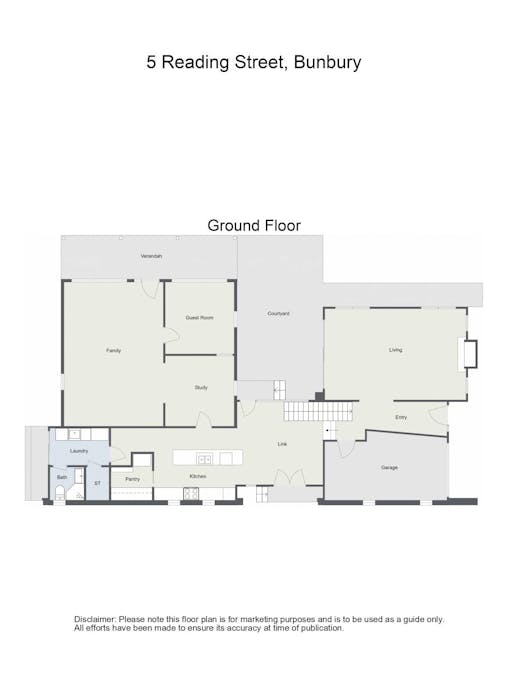 5 Reading Street, Bunbury, WA, 6230 - Floorplan 1