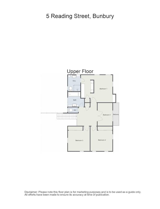 5 Reading Street, Bunbury, WA, 6230 - Floorplan 2