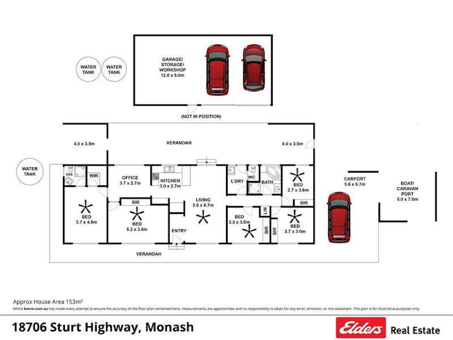 18706 Sturt Highway, Monash, SA, 5342 - Floorplan 1