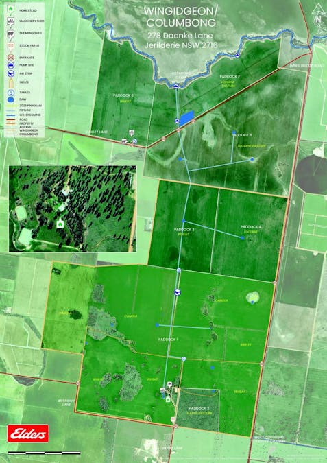 278 Daenke Road, Jerilderie, NSW, 2716 - Floorplan 1