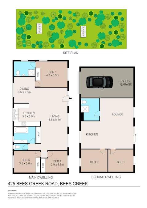 425 Bees Creek Road, Bees Creek, NT, 0822 - Floorplan 1