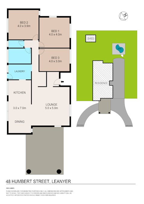 48 Humbert Street, Leanyer, NT, 0812 - Floorplan 1