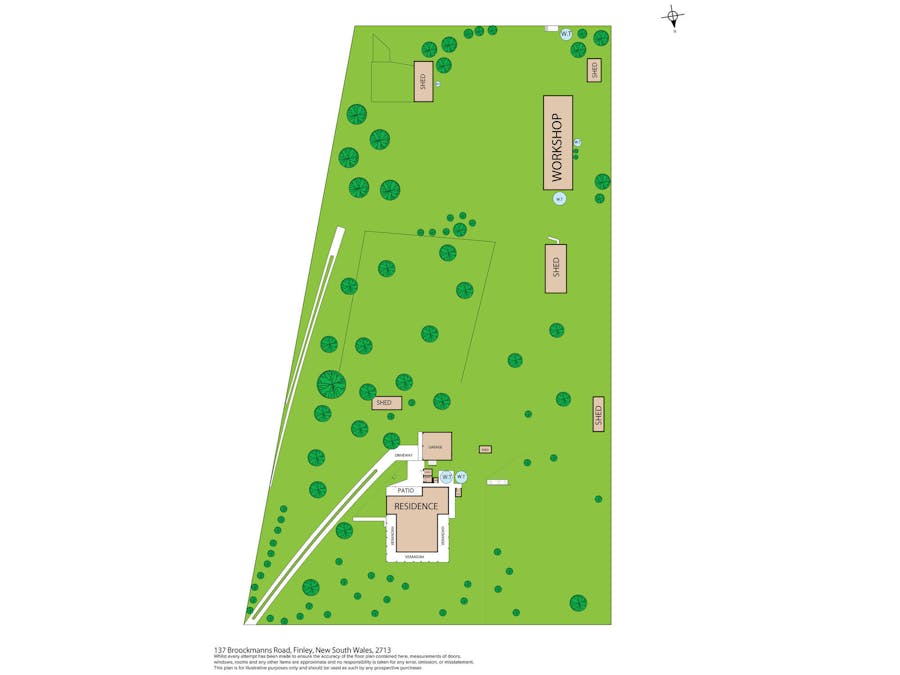 Broockmanns Road, Finley, NSW, 2713 - Floorplan 1