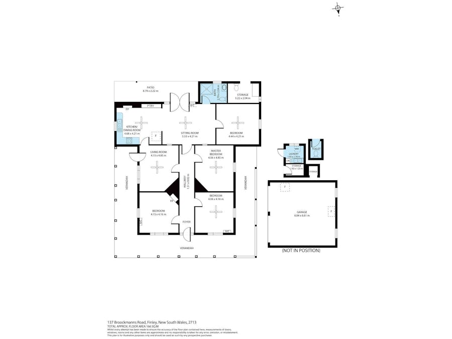 Broockmanns Road, Finley, NSW, 2713 - Floorplan 2
