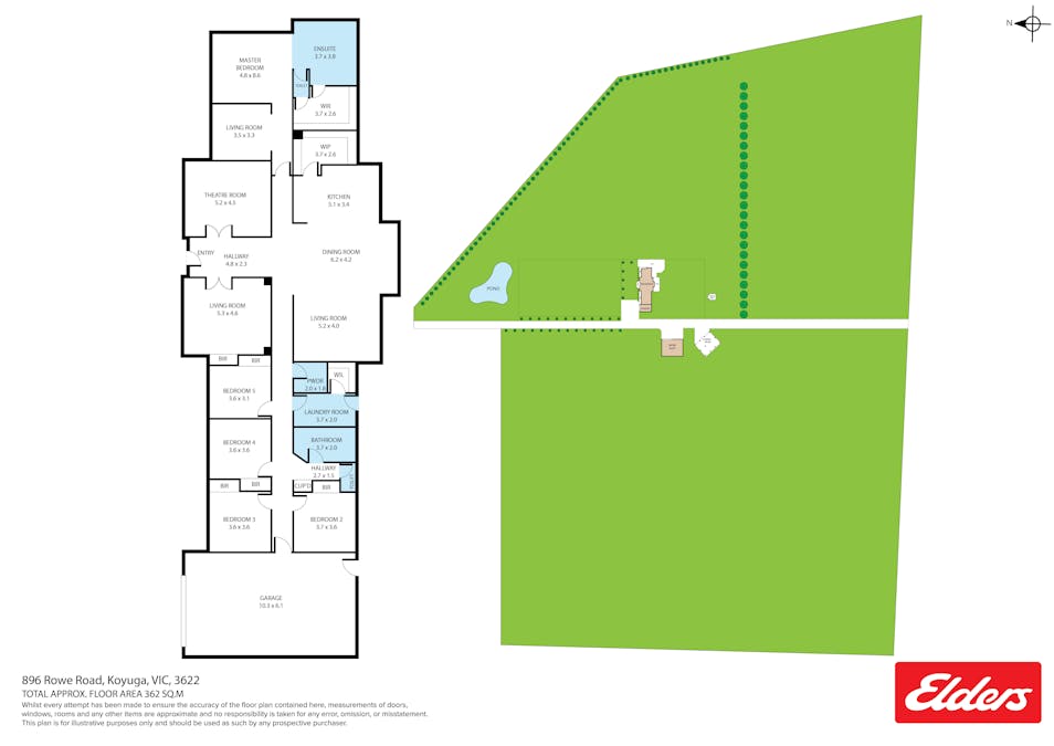 896 Rowe Road, Koyuga, VIC, 3622 - Floorplan 1