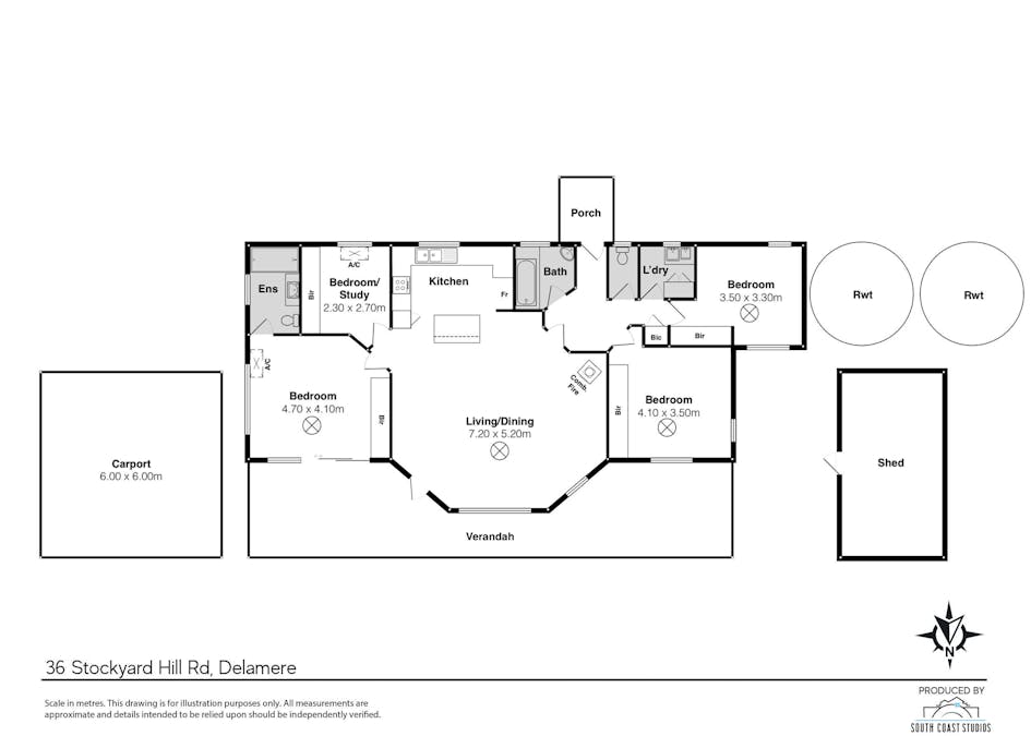 36 Stockyard Hill Road, Delamere, SA, 5204 - Floorplan 1