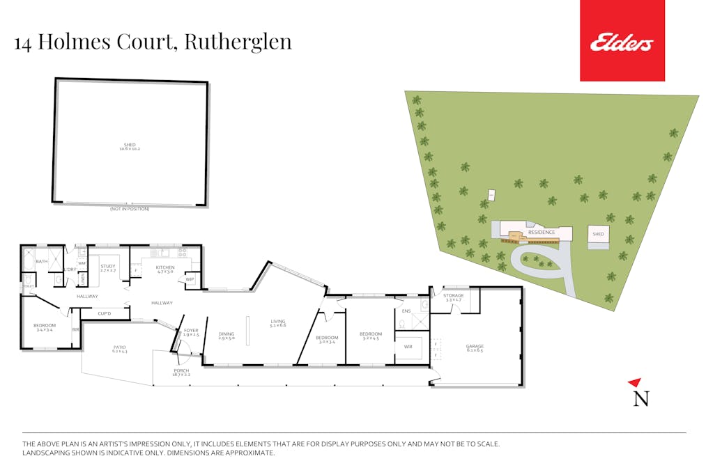 14 Holmes Court, Rutherglen, VIC, 3685 - Floorplan 1