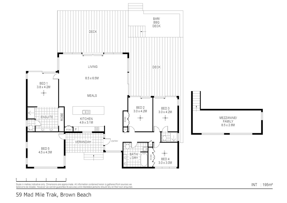59 Mad Mile Track, Brown Beach, SA, 5222 - Floorplan 1