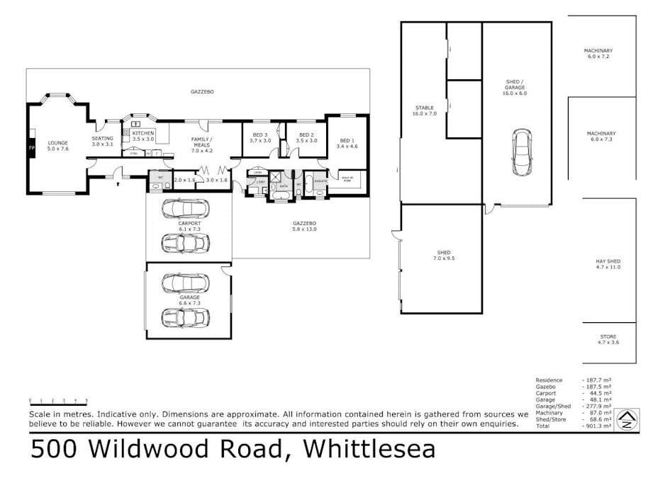 500 Wildwood Road, Whittlesea, VIC, 3757 - Floorplan 1